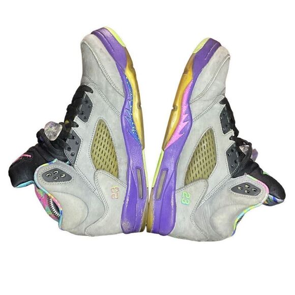 Nike Air Jordan 5 Retro Bel-Air 2013 (GS) 621959-090 Size 7Y - Picture 8 of 9